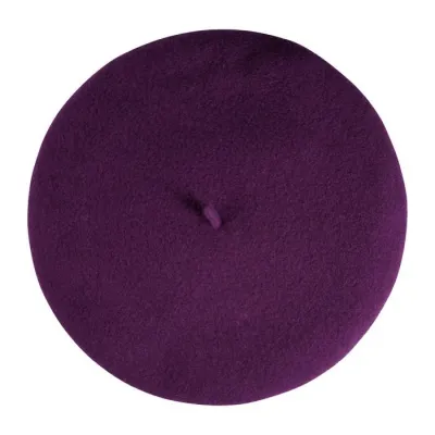 Paris Plum Wool Beret - Heritage by Laulhère Reference: 11518 | Traclet Hat Shop