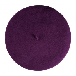 Paris Plum Wool Beret - Heritage by Laulhère