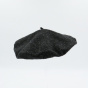 Summer Beret in Charcoal Cotton, Silk & Linen - Le Béret Français