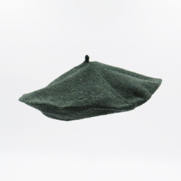 Green Summer Beret Cotton Silk & Linen - Le Béret Français
