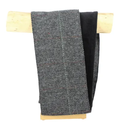 Écharpe Jérôme Laine Donegal Grise Chinée - Hanna Hats Reference : 11537 | Chapellerie Traclet