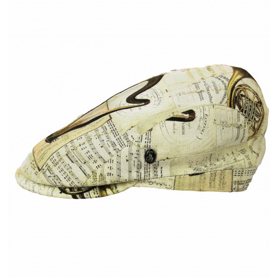 Domed Cap Stripe Music Cotton - City Sport