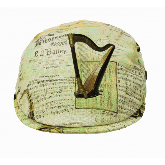 Casquette Bombée Stripe Musique Coton - City Sport