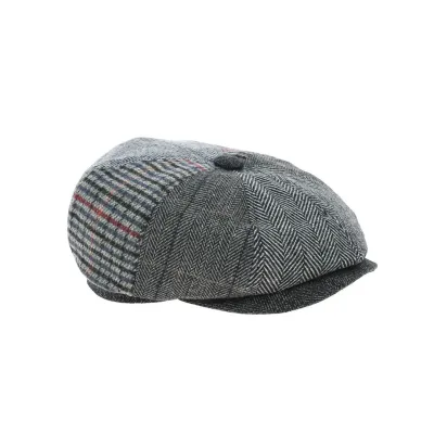 Fancy grey Dijon cap