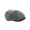 Fancy grey Dijon cap