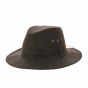 Brown Sologne Waxed Cotton Hat