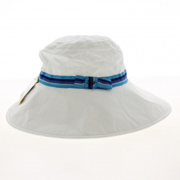 copy of chapeau blanc larges bords anti UV - soway