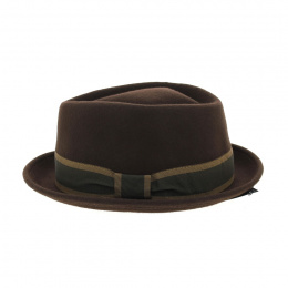 Chapeau Porkpie Impéria Marron - Traclet