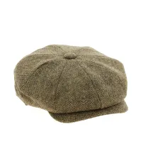 Arnold Chevron Brown & Beige Cap- Traclet