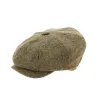 Arnold Chevron Brown Beige Cap - Traclet Reference: 11576 | Traclet Hat Shop
