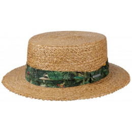 Gouda Straw Boater Hat - Stetson
