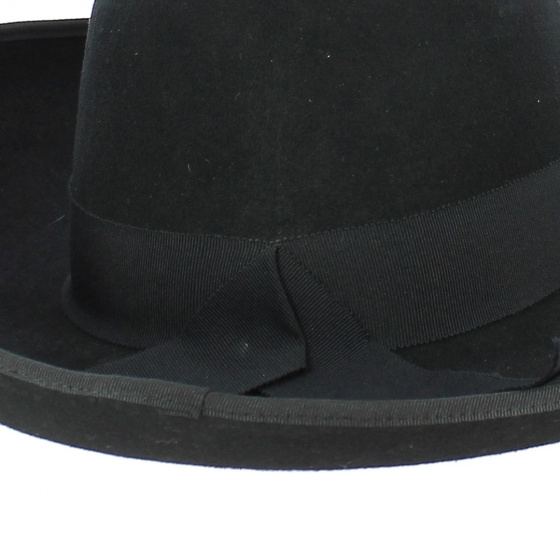 Chapeau Mousquetaire Feutre Noir - Traclet