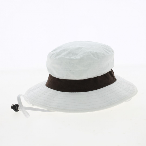 Binic UV protection hat with brown ribbon - Soway