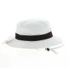 Chapeau Binic anti UV ruban marron-Soway Reference : 11602 | Chapellerie Traclet