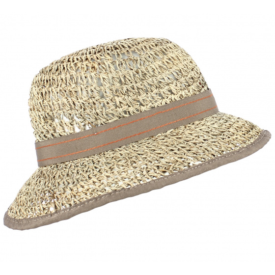 Chapeau Cloche Aglea Paille Naturel - Traclet
