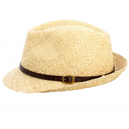 Renton Straw Trilby Hat - Traclet