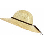 Straw Rosie Capeline made in France for women - Traclet