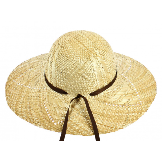 Women's Rosie Straw Wide-brimmed Hat - Traclet