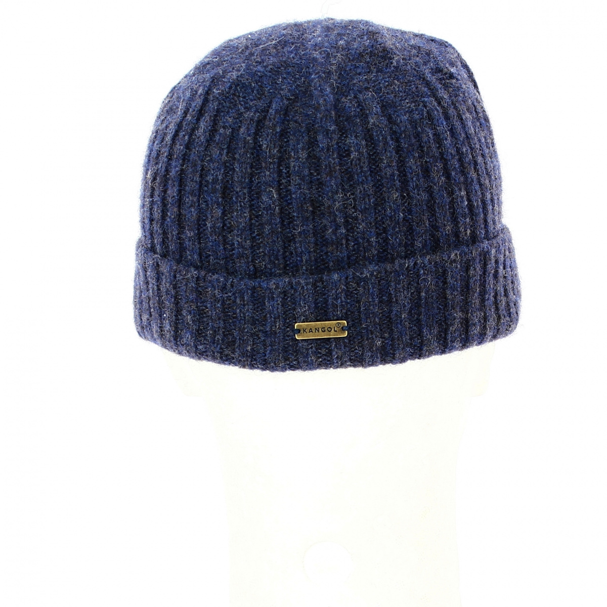 blue wool hat