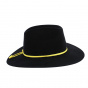 Confederate Officer Hat Felt Black Coat