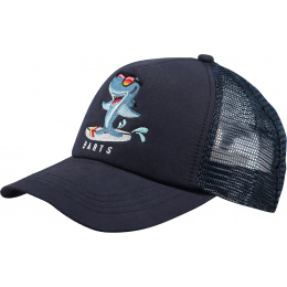 Kids Baseball Cap Turtle Navy Blue - Barts