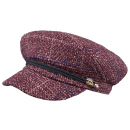 Qadly Cap Sailor Cap - Burgundy - BARTS