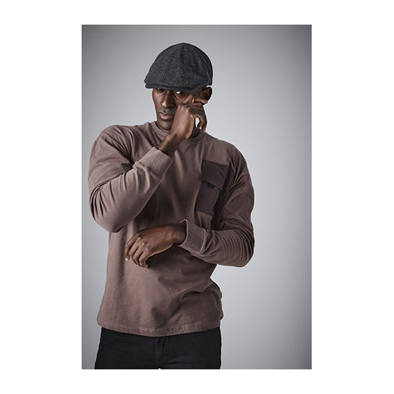 Duckbill cap stone anthracite