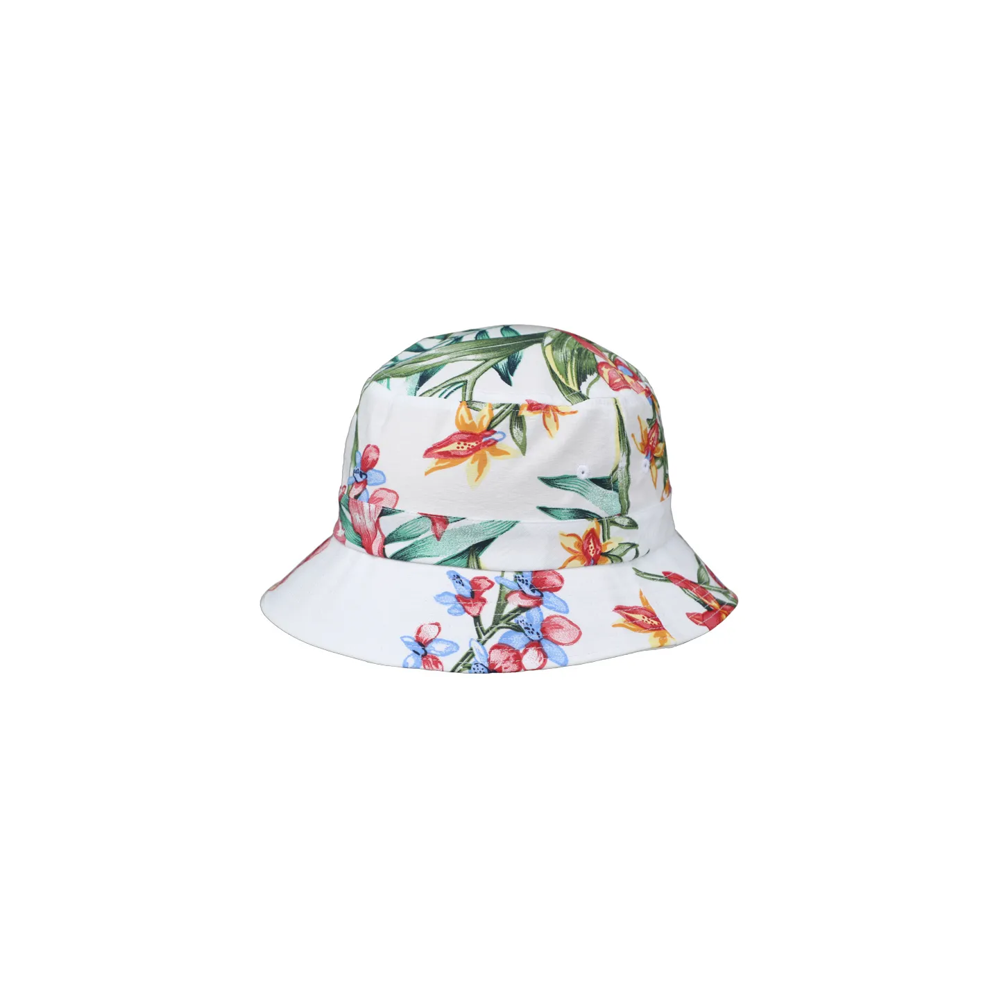 Bob Miami Leaves Coton Blanc- Traclet Reference : 11674 | Chapellerie Traclet