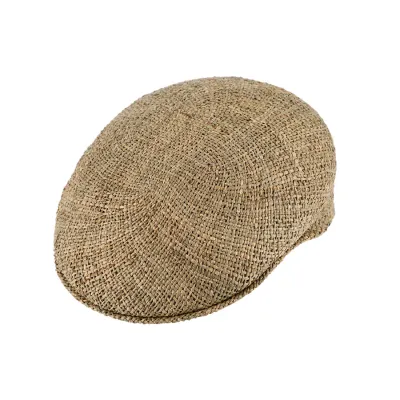Casquette Bombée Messine Paille Naturelle -Traclet