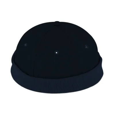 Bonnet Docker Crémone Coton Marine - Traclet Reference : 11686 | Chapellerie Traclet