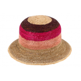 Raffia Cloche Hat Sambava - Traclet