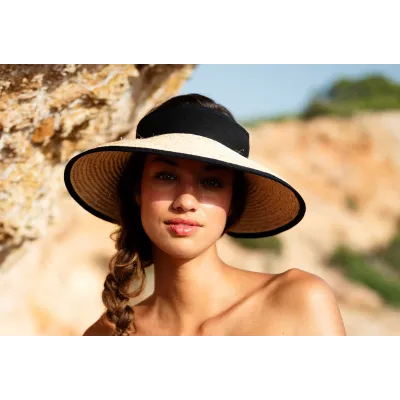 Casquette Visière Tambou Paille Naturel - Barts
