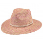 Traveller Hat Fatua Natural Straw & Pink - Barts