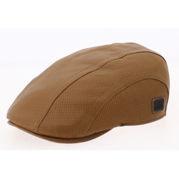 Domed Cap Baxter Leather Camel - Göttmann