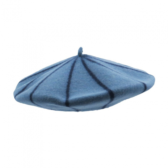 Béret Marinière Bleu Crépuscule - le béret français