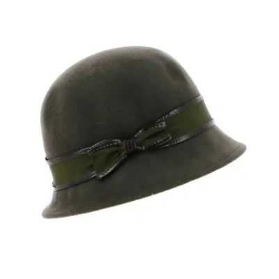 Holdy Khaki Wool Felt Hat - Traclet Reference: 9626 | Traclet Hat Shop