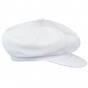 White Tropic Spitfire Newsboy Cap - Kangol