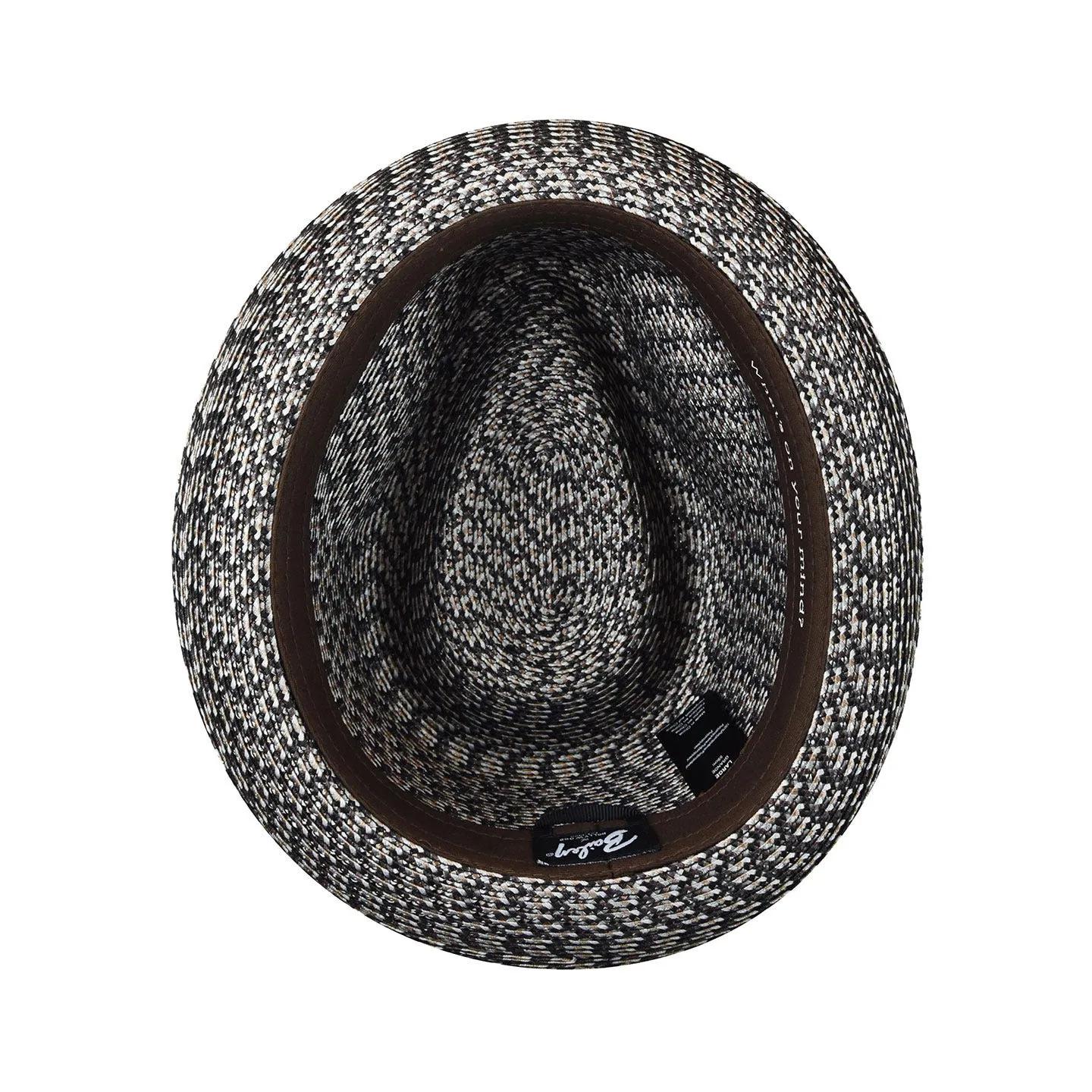 Chapeau Mannes Bailey marron - Chapeau de paille Reference : 8004 | Chapellerie Traclet