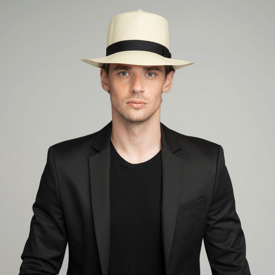 Foldable Panama Hat Roll up - Bailey