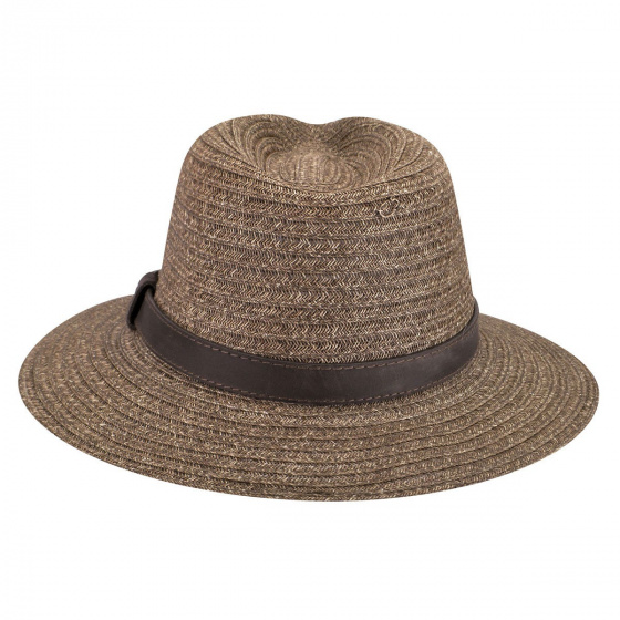 Chapeau Traveller paille Marron Foley Bailey