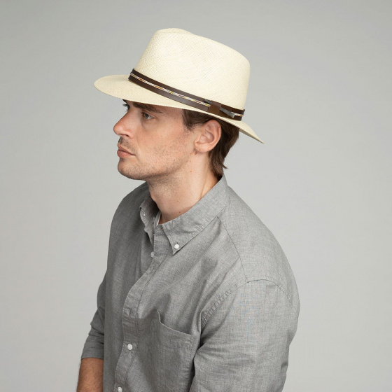 Stansfield Panama Fedora Hat - Bailey