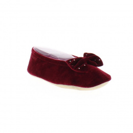 Ballerine velours grand nud