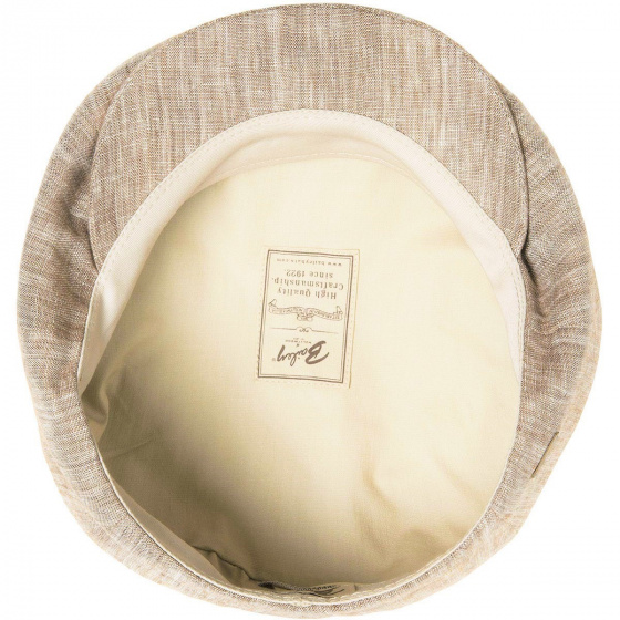 Casquette Newsboy Shawk en Lin-Bailey Casquette Newsboy Shawk en Lin-Bailey