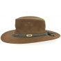copy of Chapeau Cuir Wallaroo Marron - Jacaru