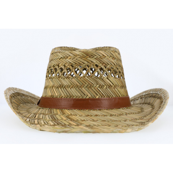 Montana Cowboy Hat Natural Fibers - Traclet Montana Cowboy Hat Natural Fibers - Traclet