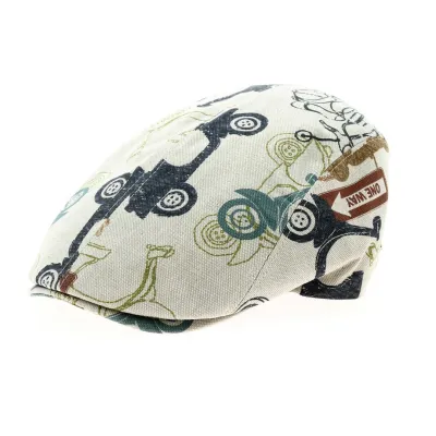 Flat scooter cap - Flechet