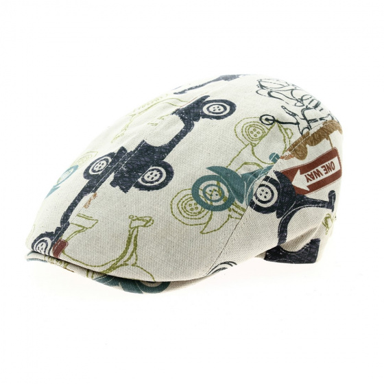 Flat scooter cap - Flechet