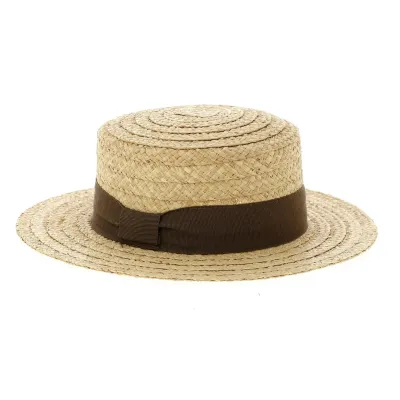 Chapeau canotier Nat Reference : 11776 | Chapellerie Traclet
