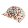 Casquette Gavroche Cubes Réversible Corail Coton - Traclet Reference : 11791 | Chapellerie Traclet