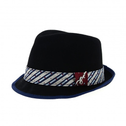 Trilby Ringo Hat Black